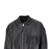 hannan leather bomber jacket