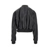 hannan leather bomber jacket