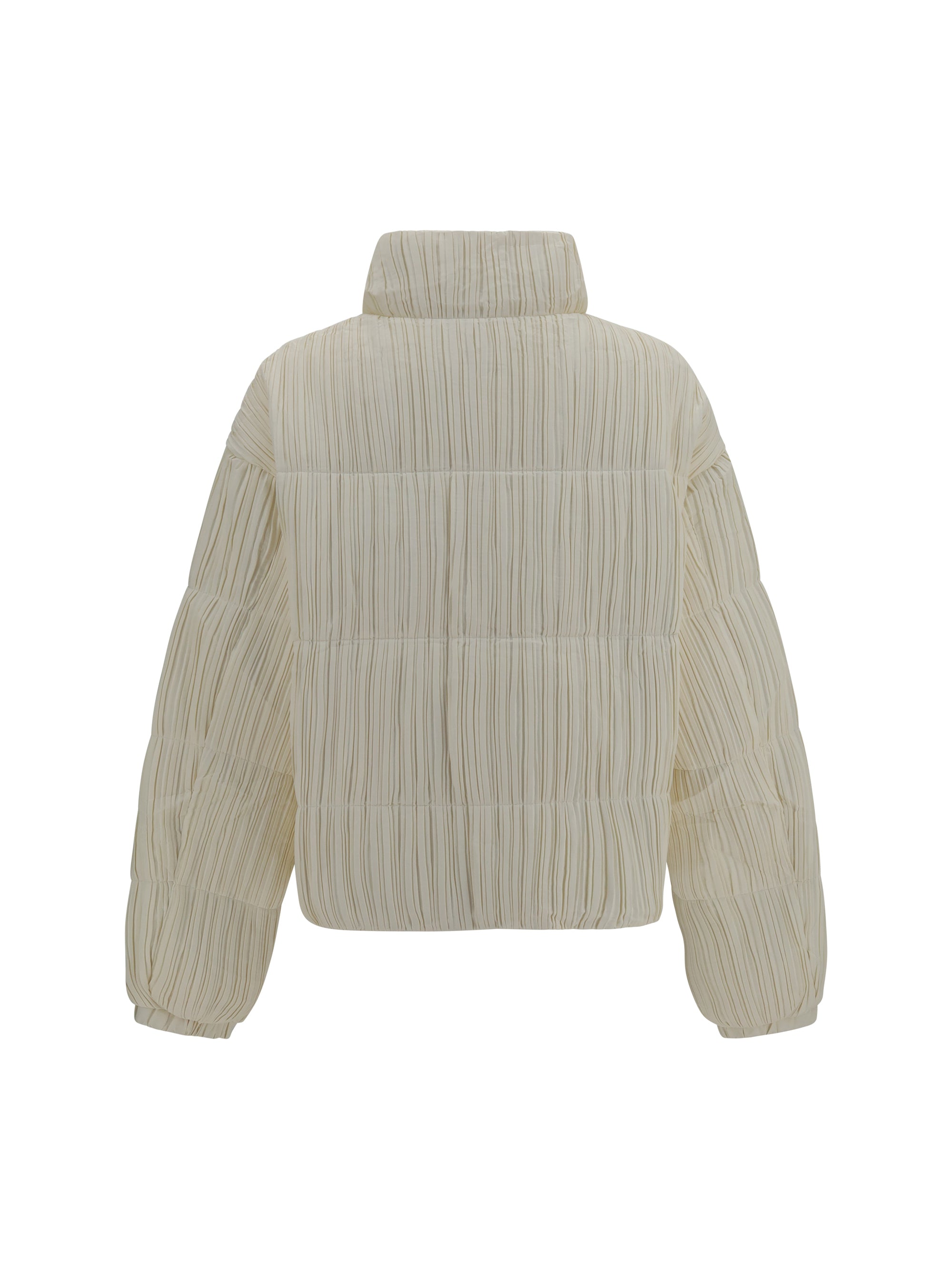 reversible high-neck puffer jacket