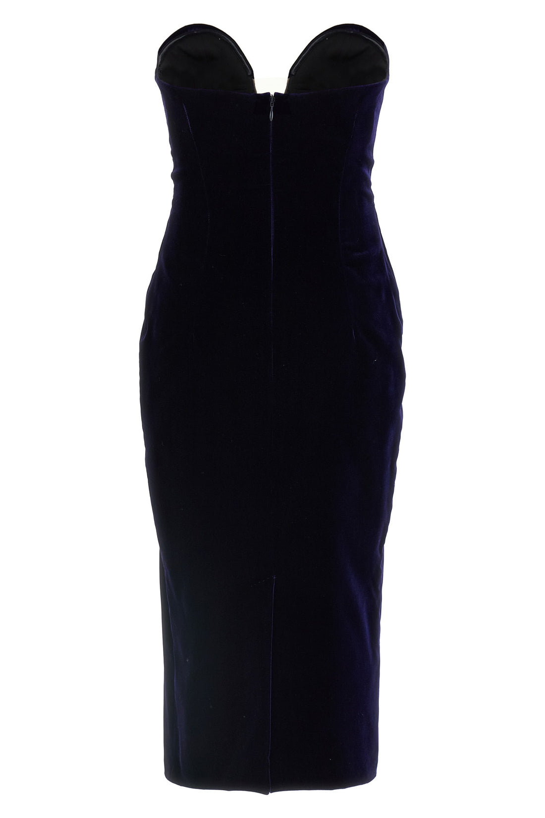 TOM FORD 36 off-the-shoulder cocktail velvet midi dress
