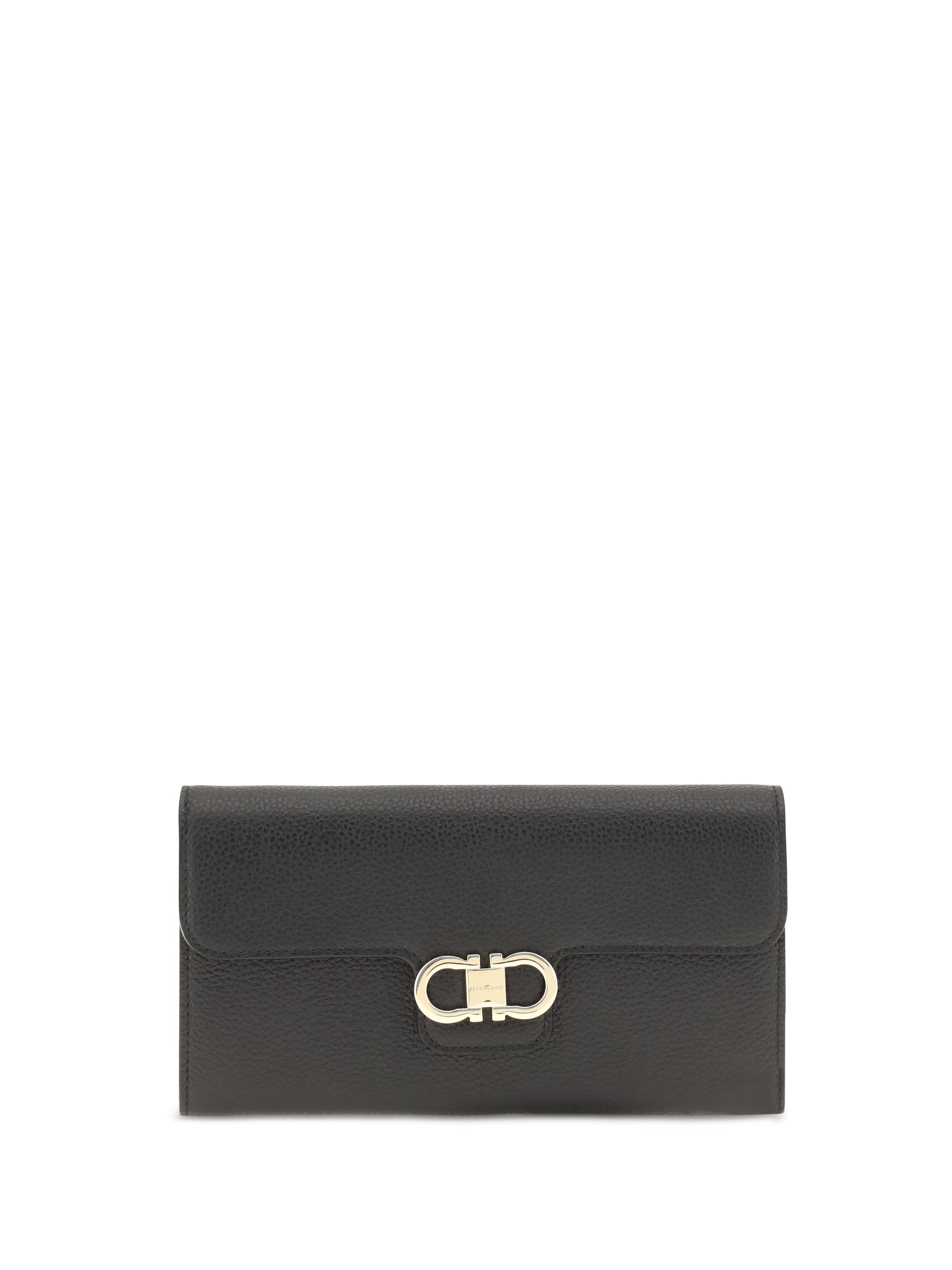 gancini wallet with shoulder strap