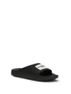 rubber logo slippers