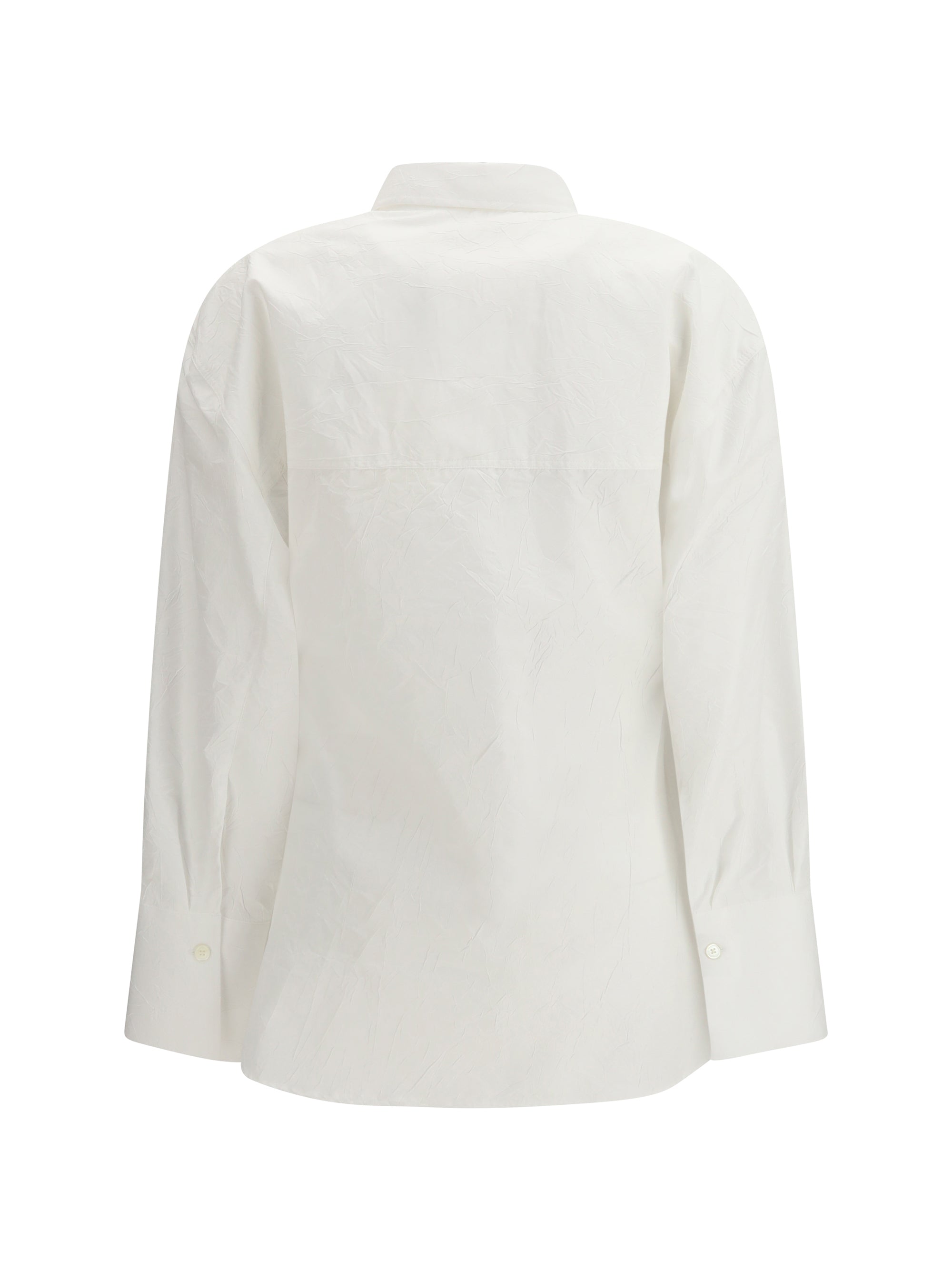 shaped cotton poplin shirt