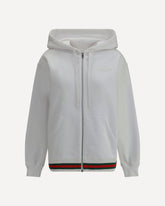 Gucci Zip Hoodie White