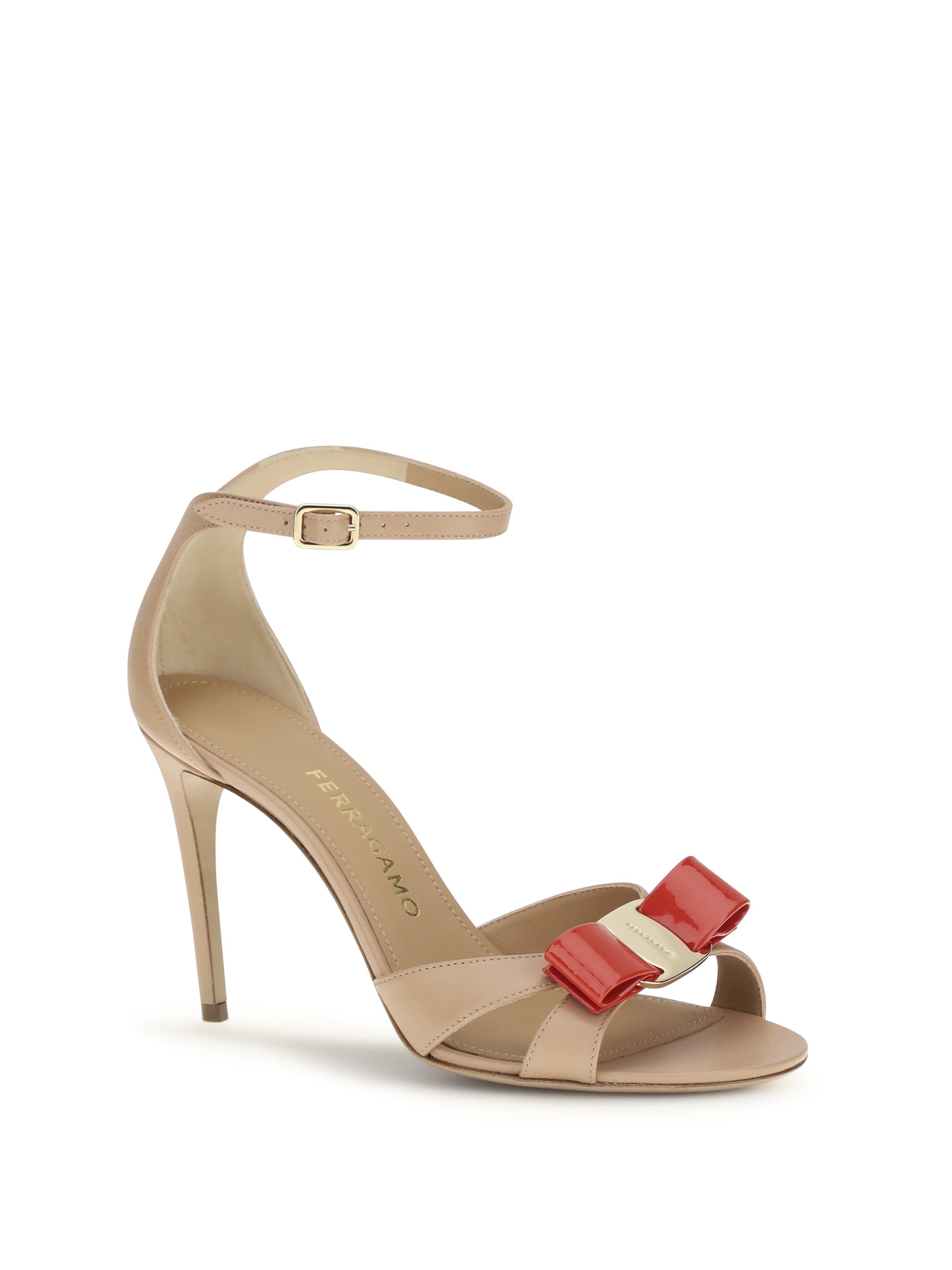 FERRAGAMO 5.5 vara bow sandals