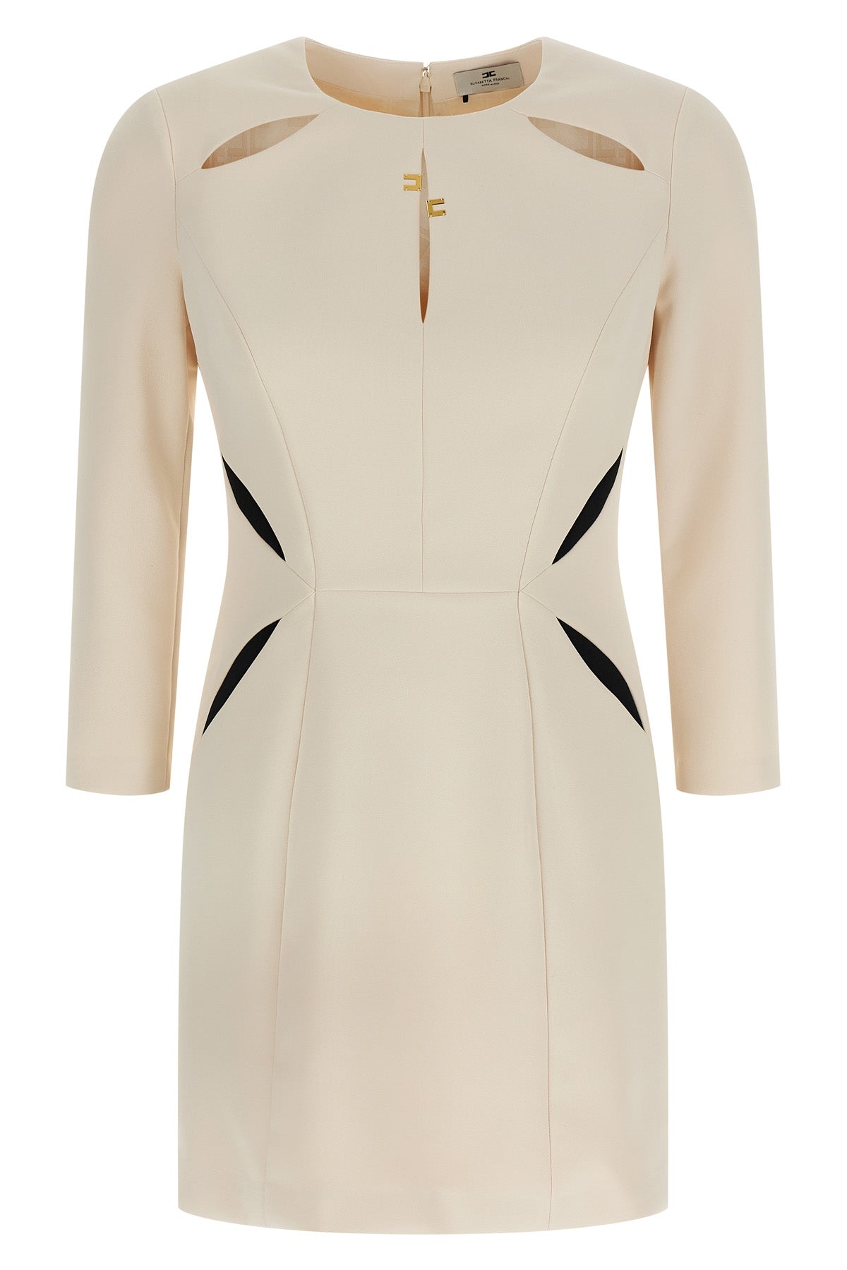 lightweight crêpe mini dress