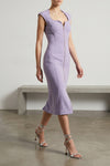 crêpe dress