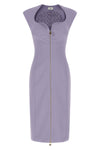crêpe dress