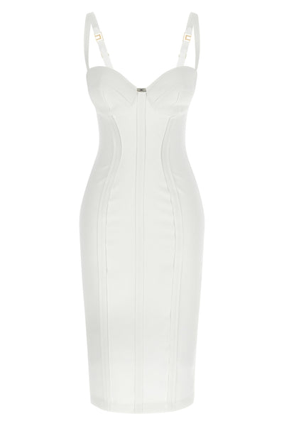 light crêpe midi dress