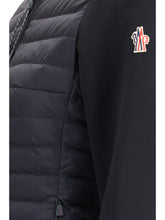 MONCLER GRENOBLE M hooded cardigan