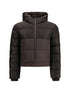 FENDI L padded technical ff jacquard jacket