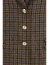 blazer shelley in wool blend tweed