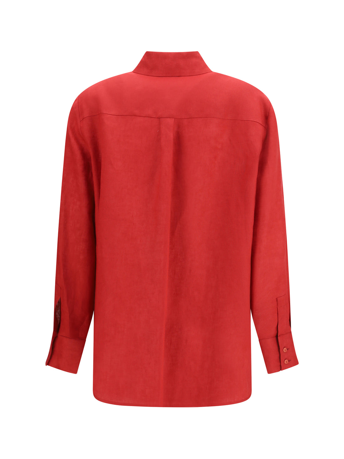 LARDINI 38 long-sleeved linen shirt
