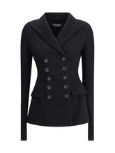DOLCE & GABBANA 42 double-breasted jacket in wool