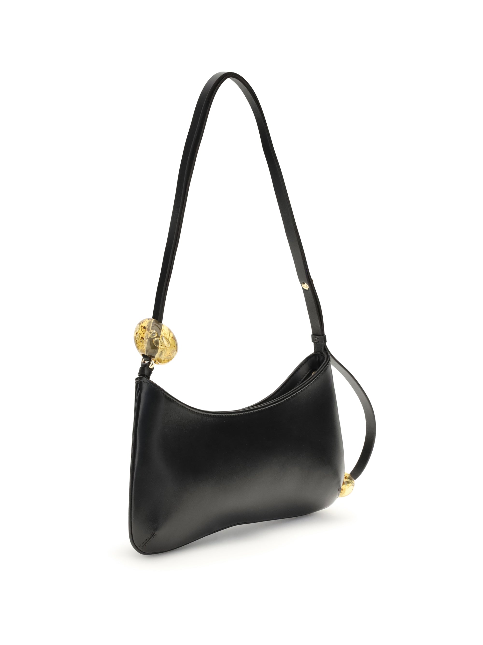 JACQUEMUS OS bisou perle large shoulder bag