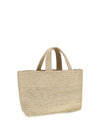 large new sunset raffia tote bag