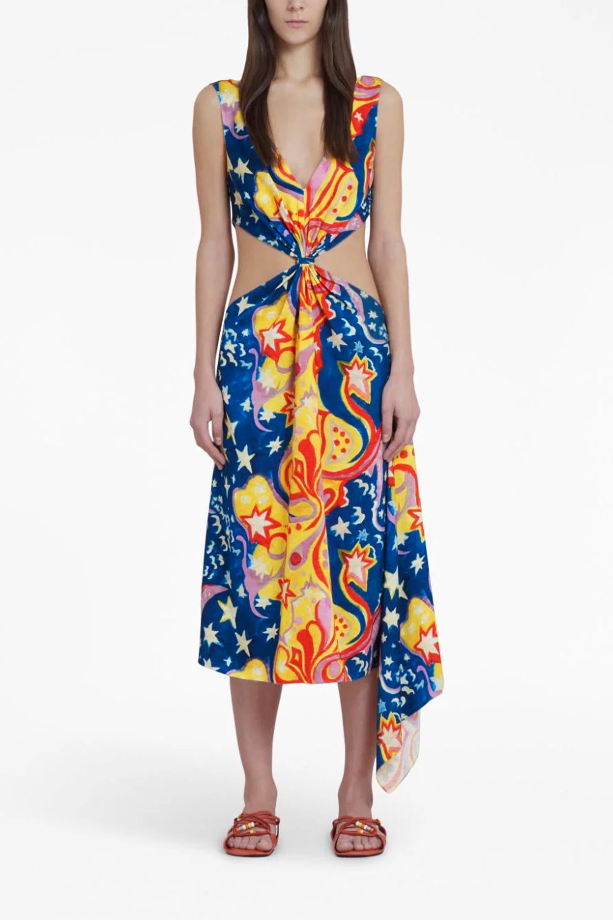 no vacancy inn high summer capsule viscose dress