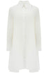 white cotton dress with embroidery