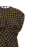 the marni polka rhythm dress defines contemporary elegance through a precise sar