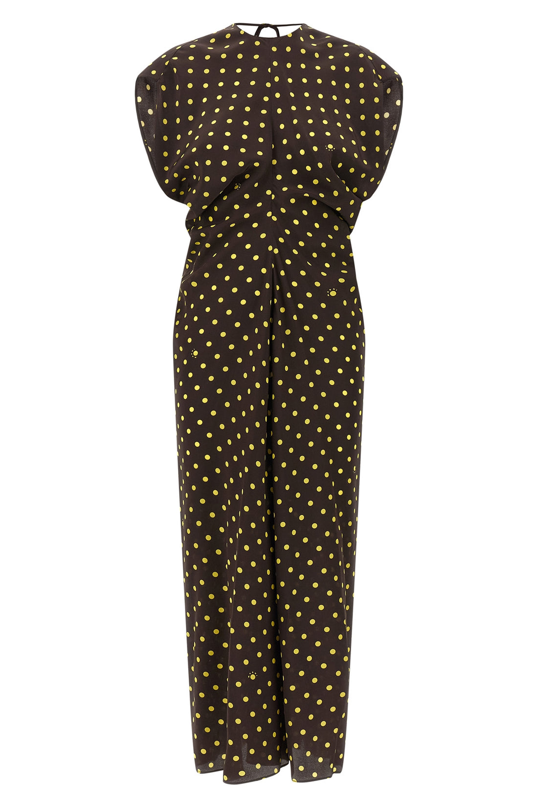 MARNI 38 the marni polka rhythm dress defines contemporary elegance through a precise sar