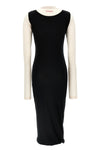 multilayer wool dress
