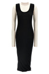 multilayer wool dress