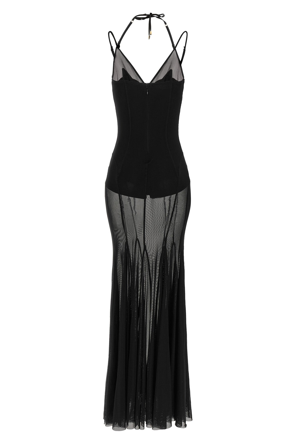 the long elisabetta franchi red carpet dress defines a mermaid silhouette thro