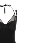 the long elisabetta franchi red carpet dress defines a mermaid silhouette thro