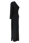 red carpet long dress in crêpe jersey