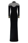 the long elisabetta franchi red carpet dress redefines evening elegance throug