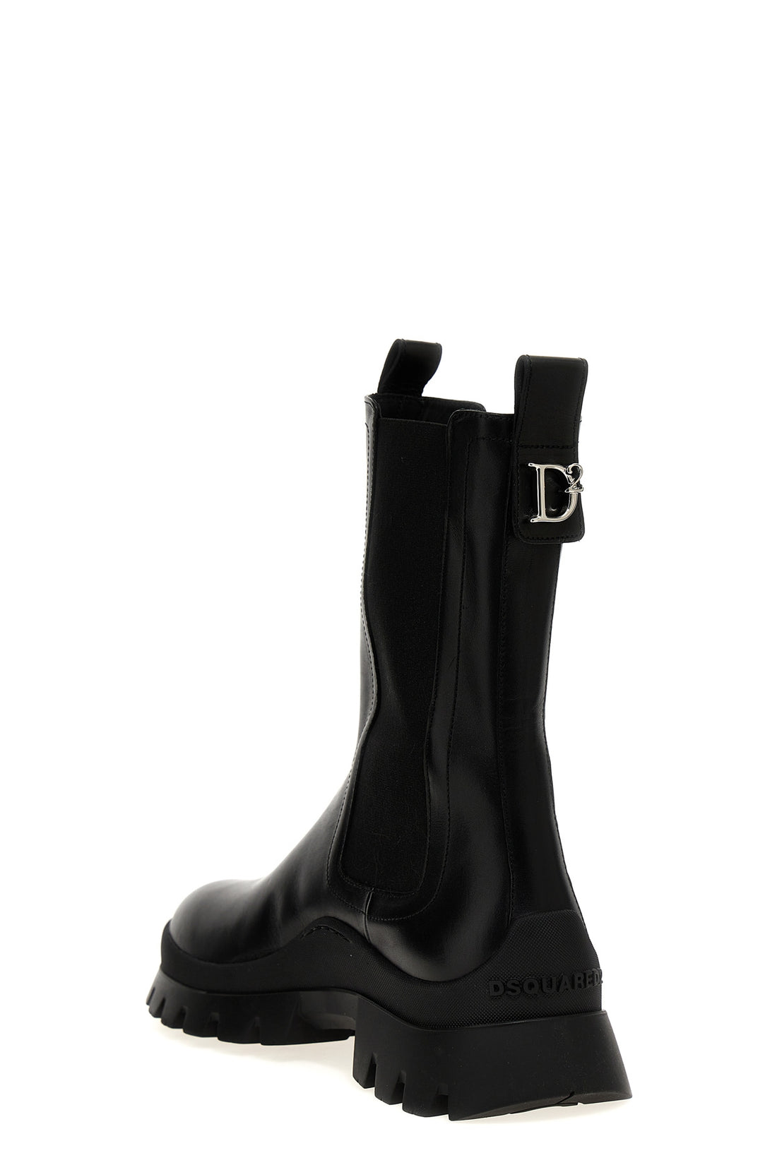 DSQUARED2 36 d2 statement leather ankle boots