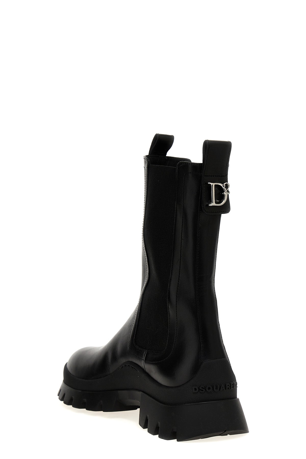 d2 statement leather ankle boots