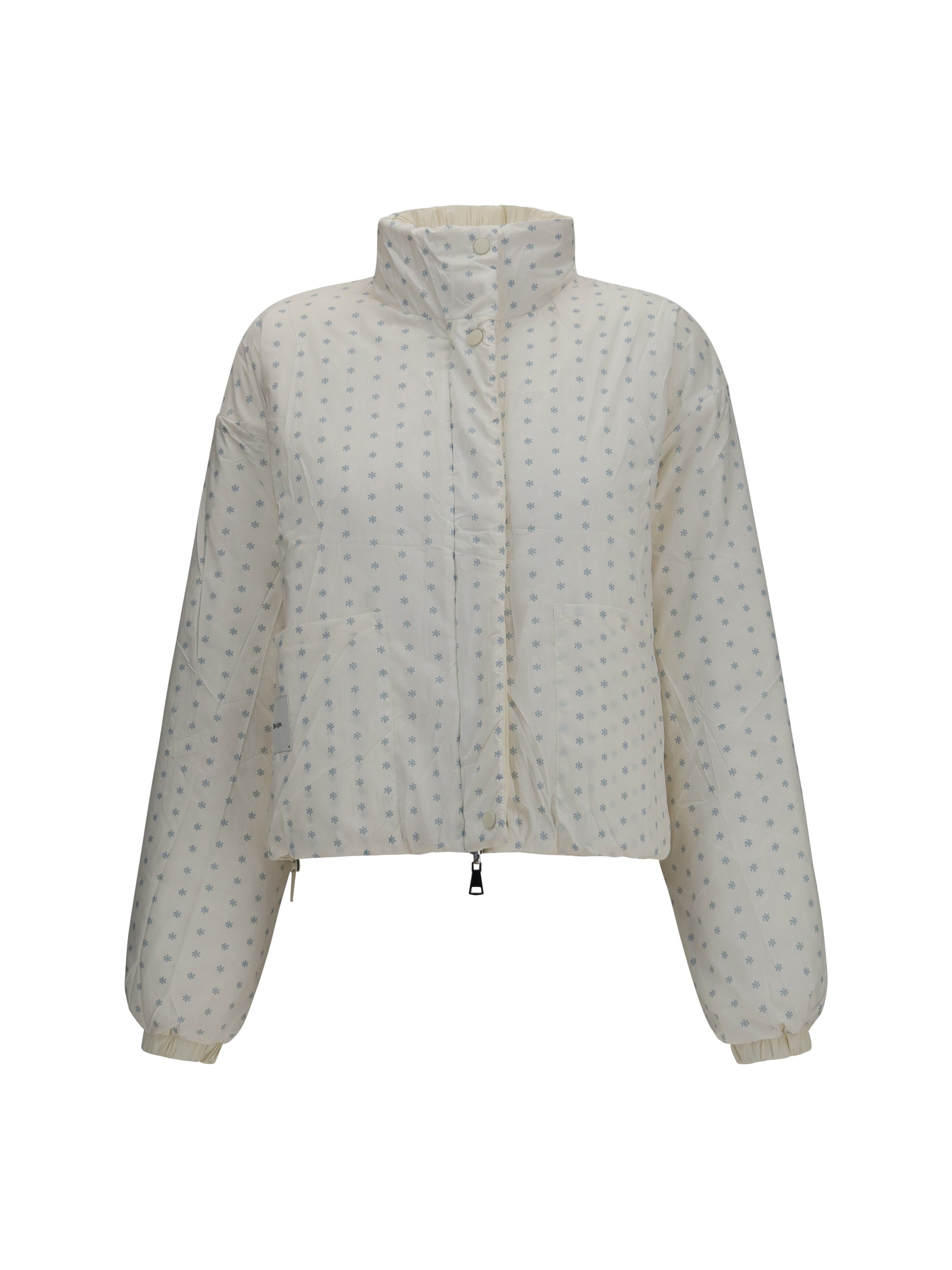 reversible high-neck puffer jacket