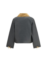 BARBOUR 8 marron waxed jacket 