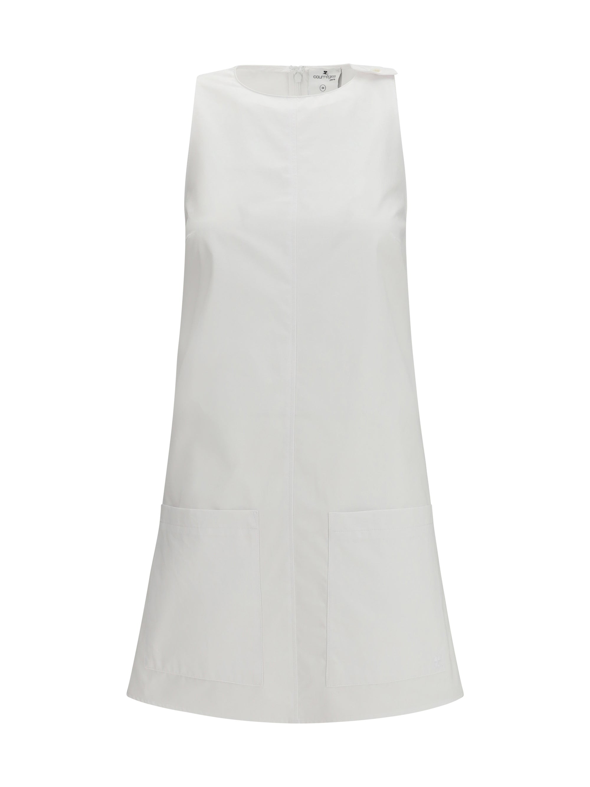 halter neckline short dress