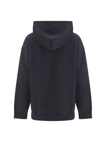 GANNI L banana graphic hoodie 