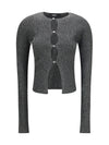 lurex cardigan