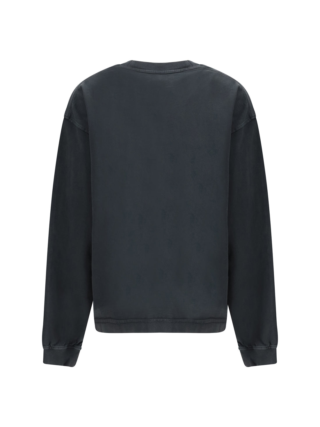 ALEXANDER WANG S reflective halo print logo long-sleeve t-shirt