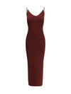 safety pin slip midi dress