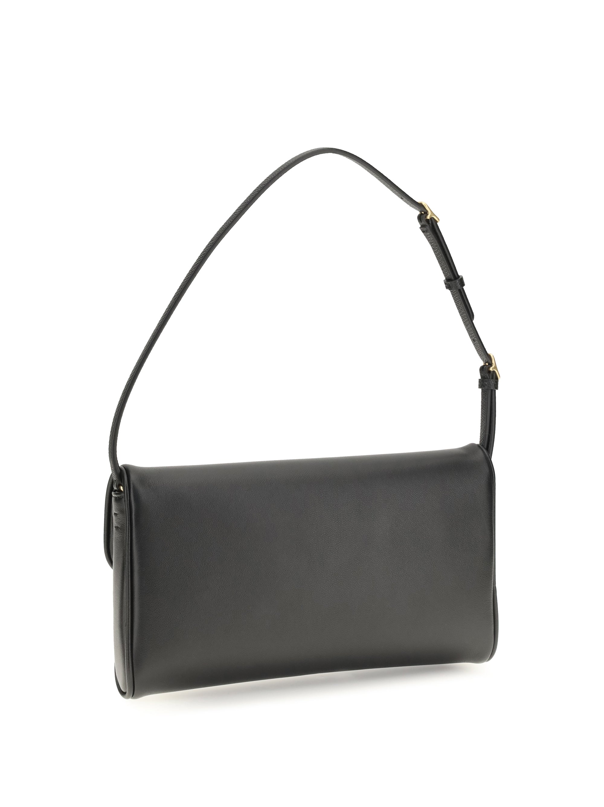 devain leather shoulder bag