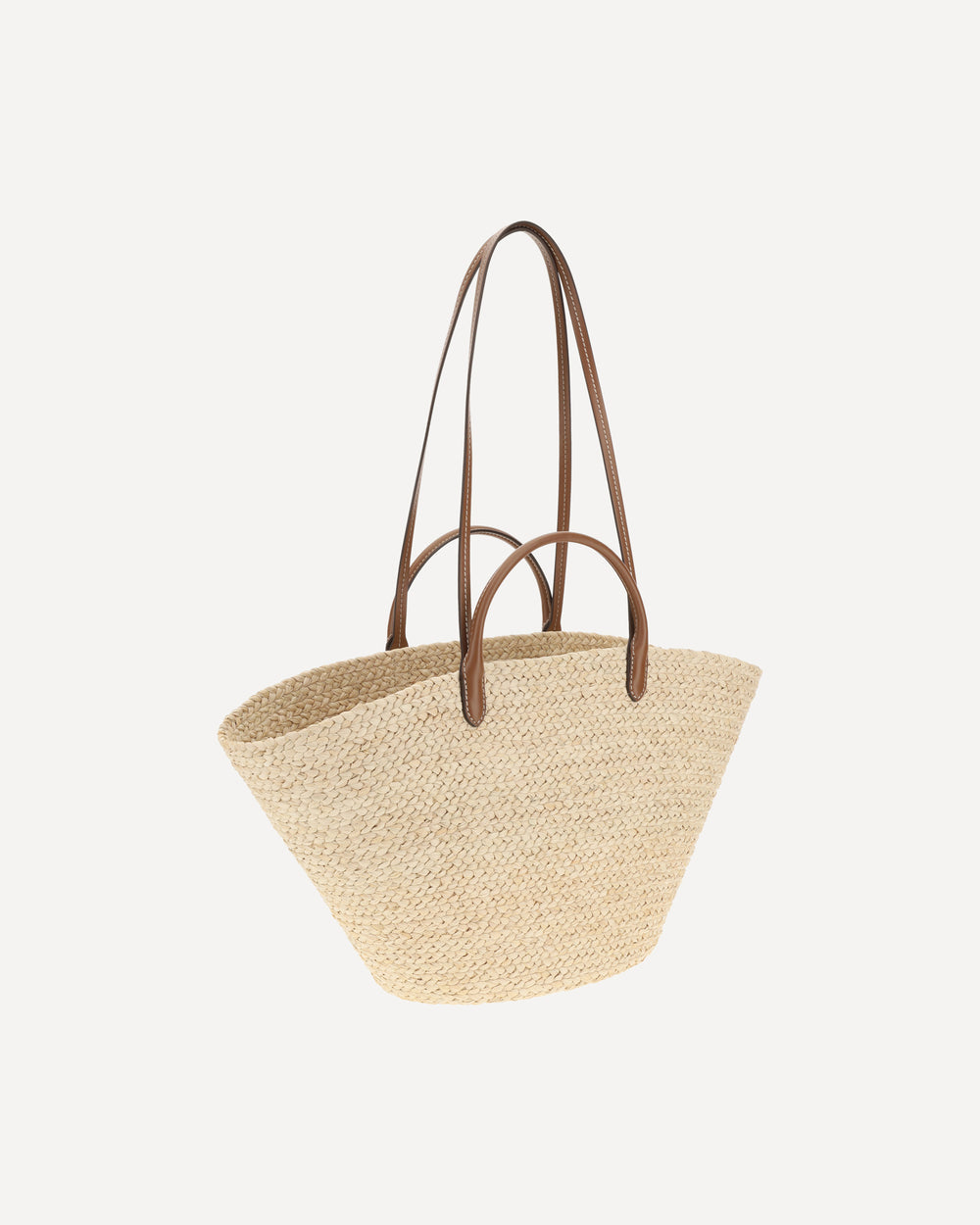 raffia tote bag