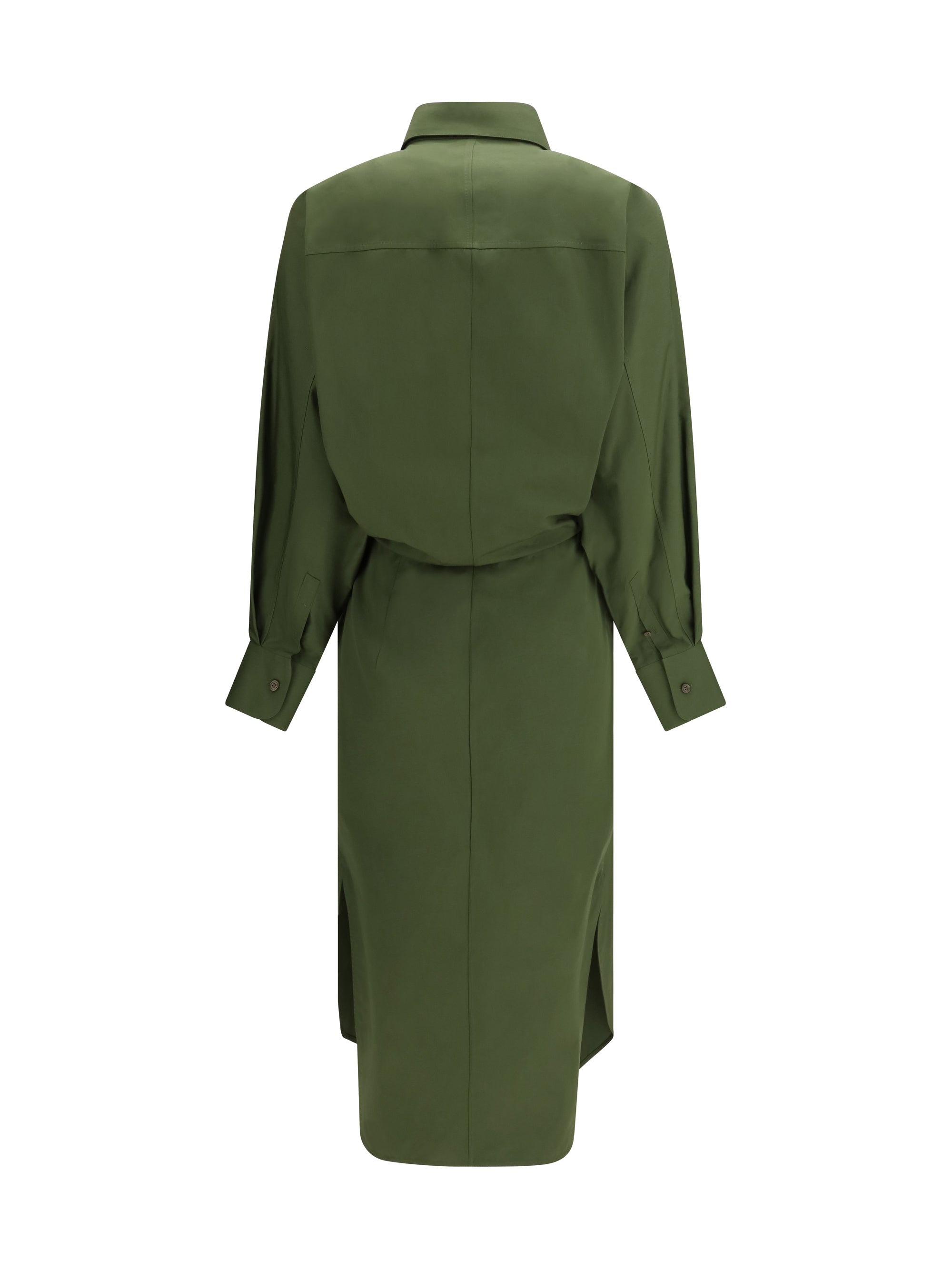 poplin shirt dress