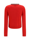 colonia cardigan with jewel collar