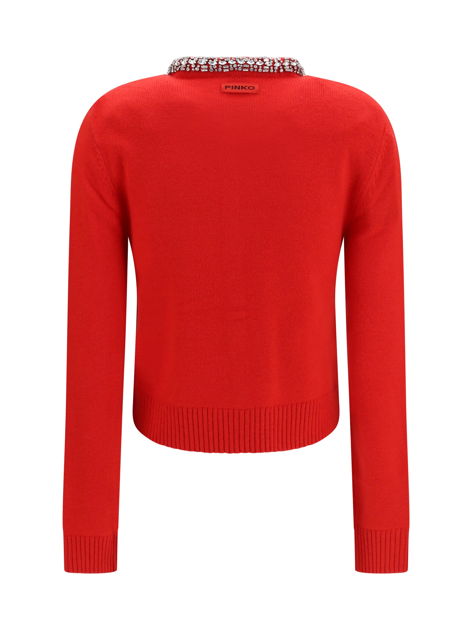 colonia cardigan with jewel collar