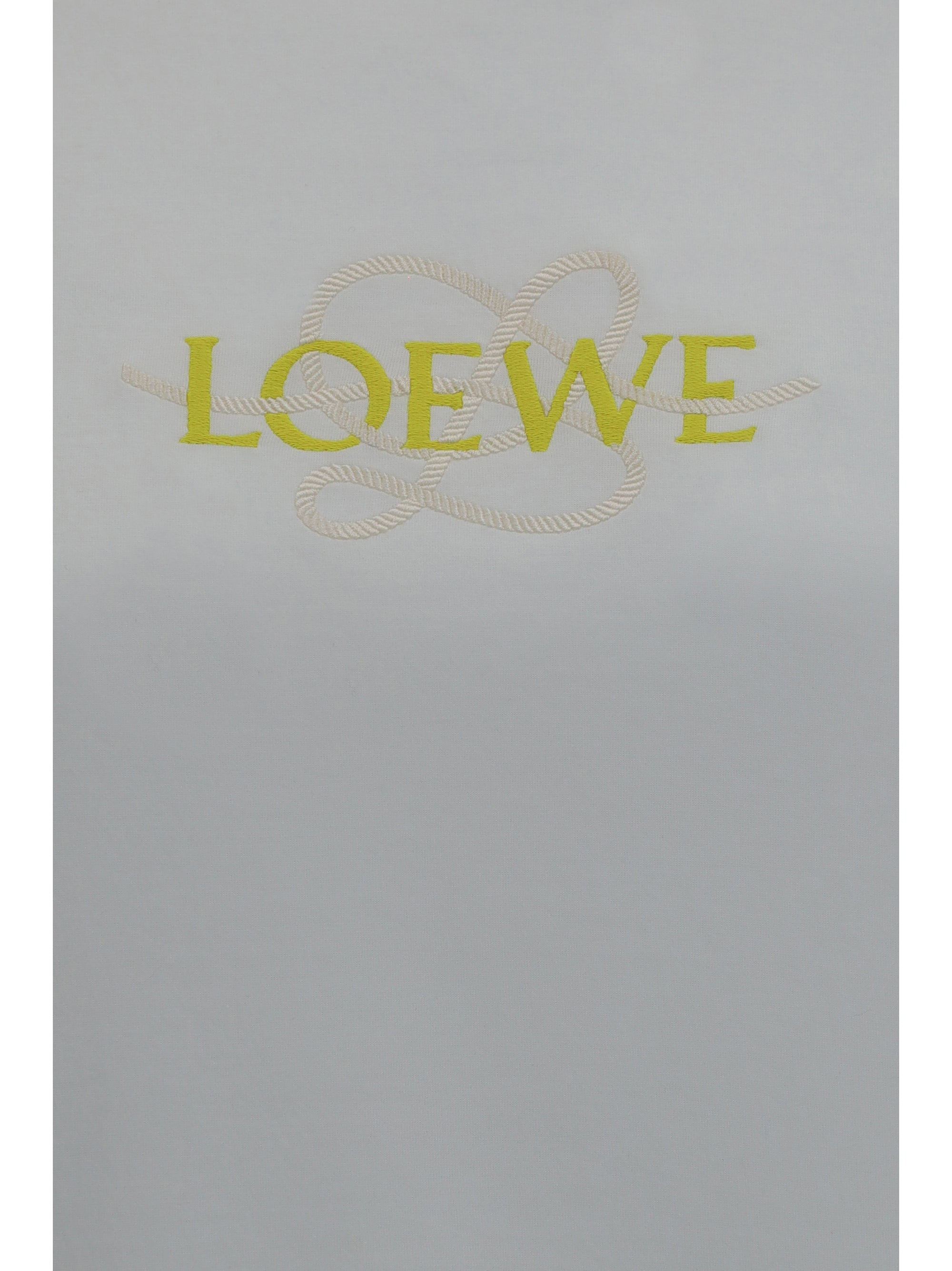 cotton blend t-shirt with embroidered logo