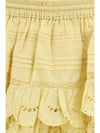 puria shorts with ruffles