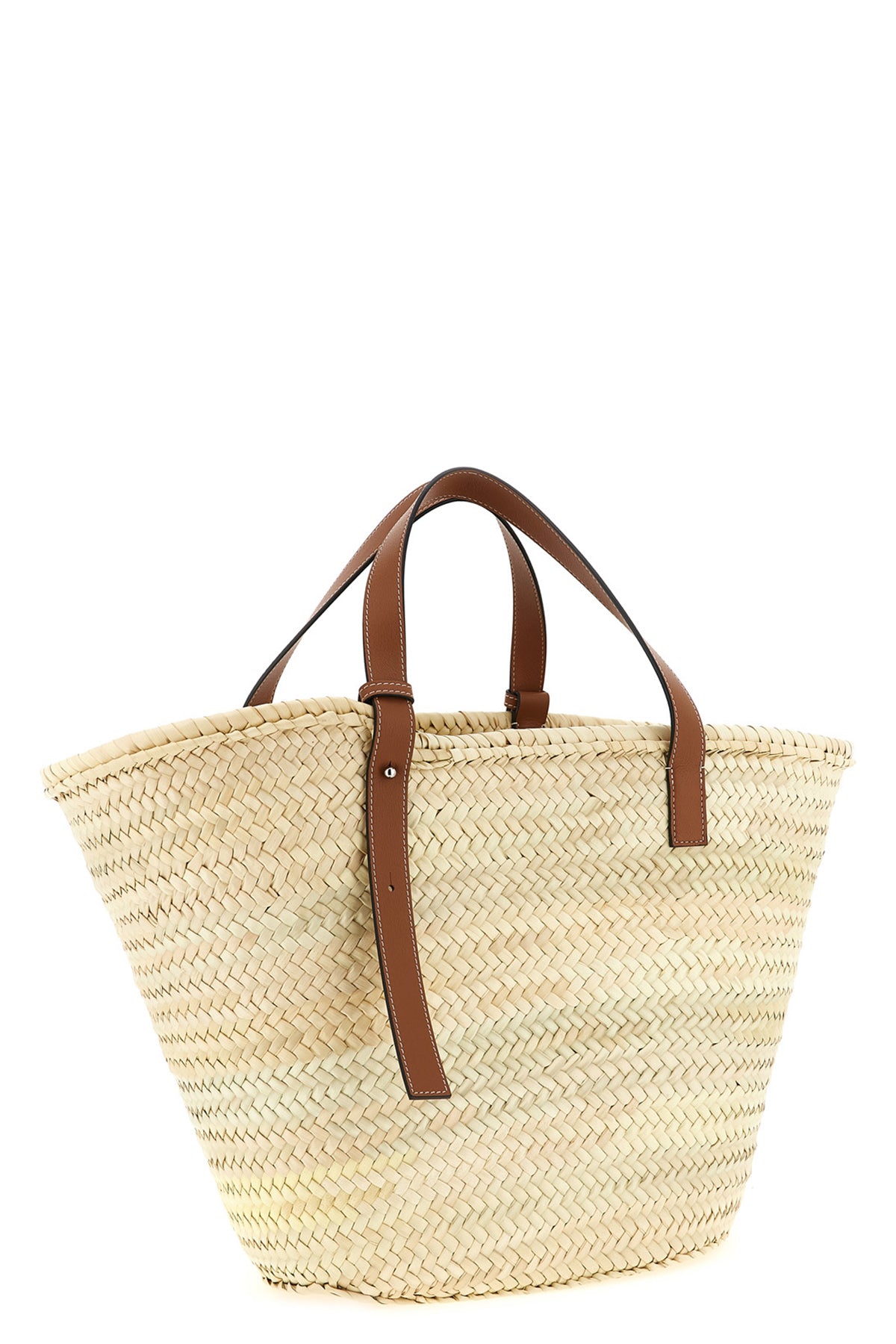 large classic basket shopping bag made