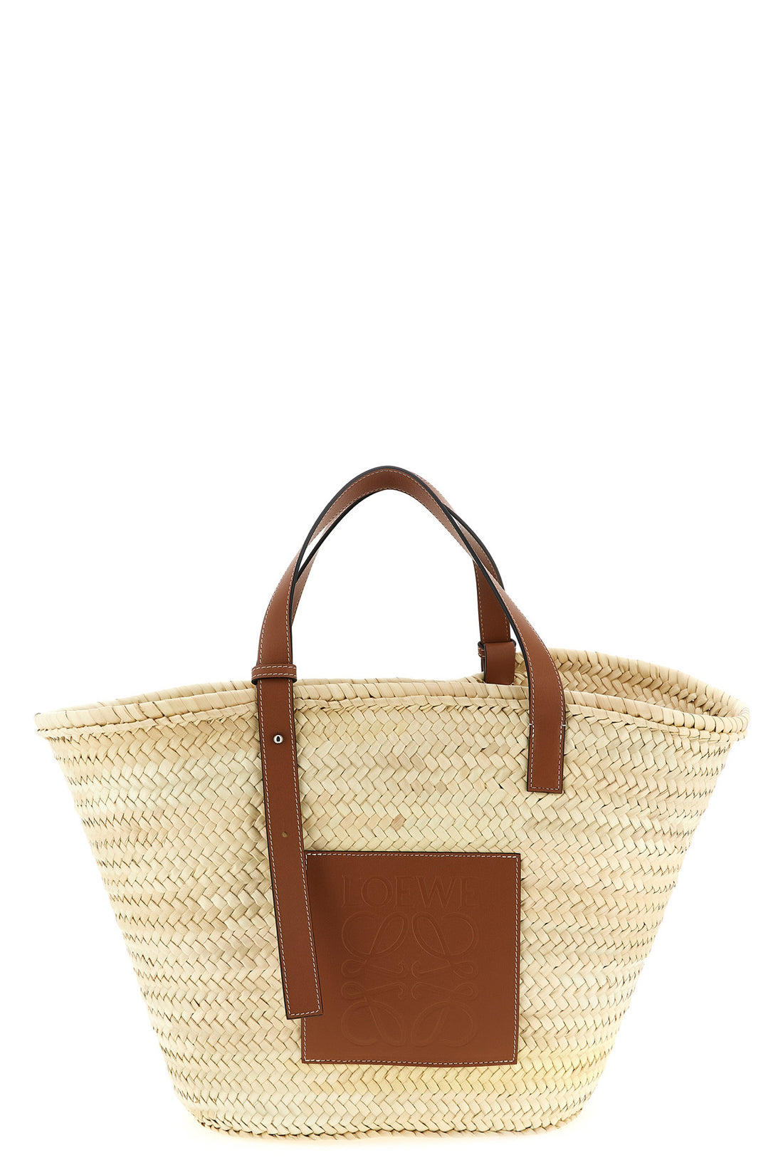 LOEWE OS large classic basket shopping bag made