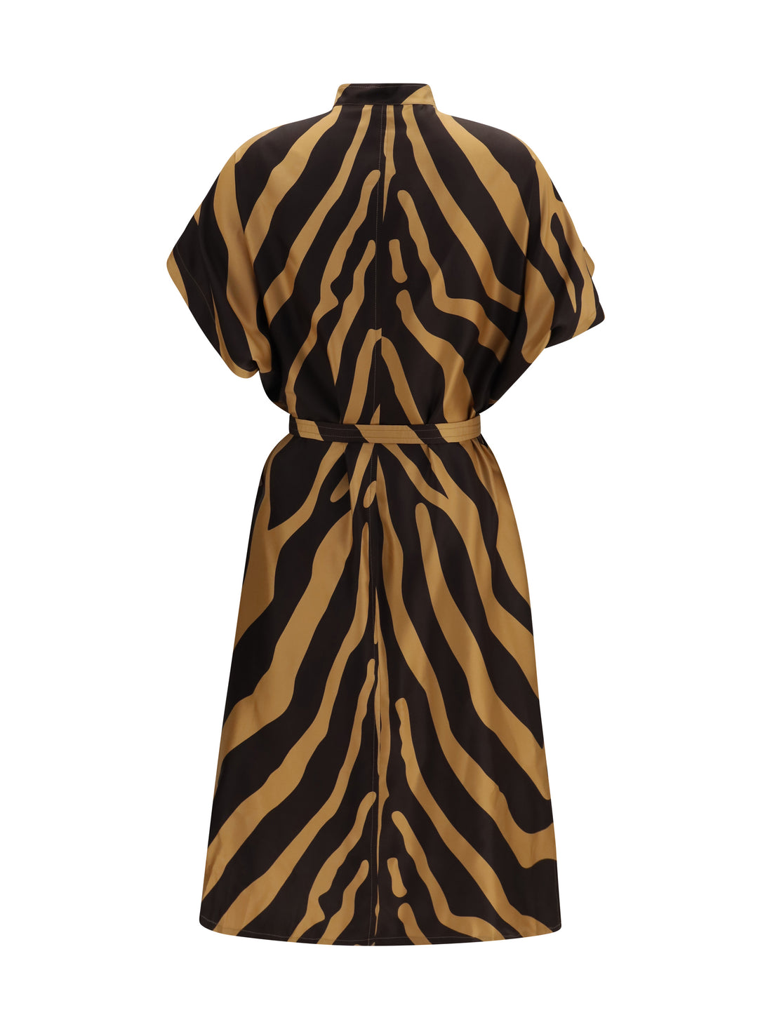 FERRAGAMO 40 twill shirt dress 