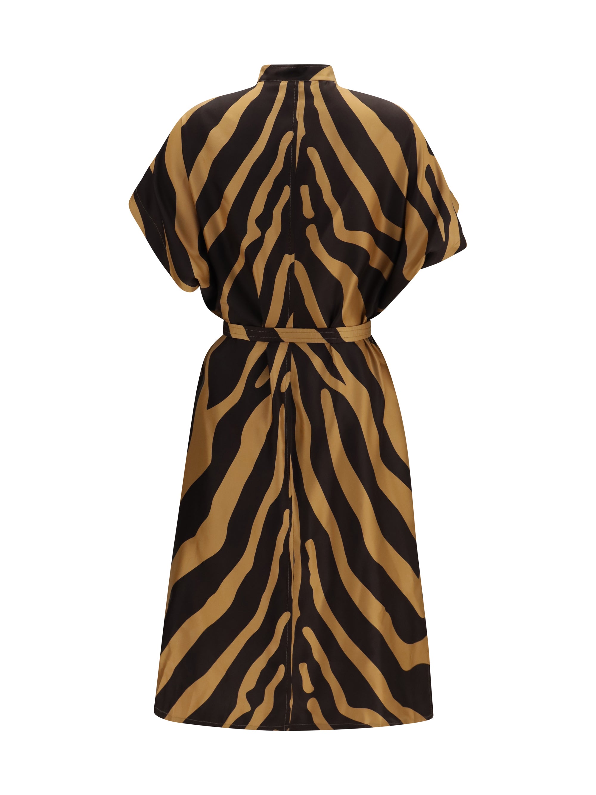 twill shirt dress